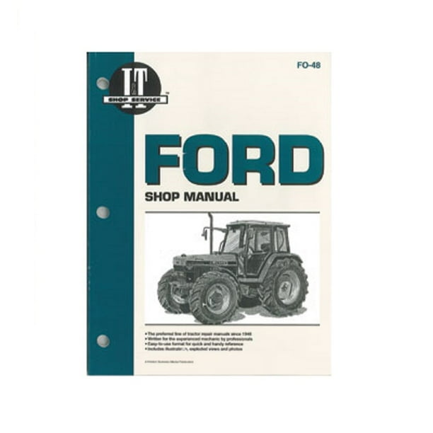 FO48 New Ford / New Holland Tractor Shop Manual 5640 6640 7740 7840