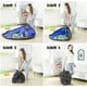 thumbnail image 3 of Tapete de juego para niños de 100 cm (azul), plegable, bolsa de almacenamiento para juguetes, organizador de juguetes para niños., 3 of 5