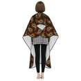 thumbnail image 7 of ZICANCN Hair Cutting Cape for Adults, Paisley Swirls Filigree Design Cape Salon Barber Cape for Hair Stylist Shampoo Capes Waterproof 55x66 IN, 7 of 7
