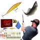 thumbnail image 5 of Pesca Con Cabezas Plantilla Ganchos Señuelos Cebo Gusano Suave para Amantes La Hombres Adultos Adolescentes, 5 of 9