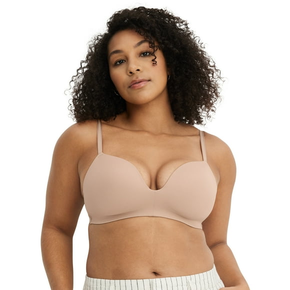 Jockey Soutien-gorge T-Shirt Sans Armatures à Demi-Couvrance en Microfibre Lisse et Élégante pour Femmes
