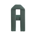 thumbnail image 6 of Meridian Furniture Bennett Green Boucle Fabric Dining Chair (Set of 2), 6 of 8