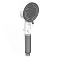 thumbnail image 5 of deevoka High Pressure Shower Head 10 Spray Modes Modern Portable for Club Hotel Home White, 5 of 9