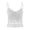 White, variant on Women's Lace Cami Tops with Built In Bra V Neck Adjustable Spaghetti Strap Sleeveless Slim Fit Tank Tops Basic Layering Undershirts White
