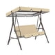 thumbnail image 1 of Cubierta para silla de columpio para jardín al aire libre, patio, asiento para silla de columpio y cubierta superior, toldo para sombrilla, beige Methold HA005105-13, 1 of 6