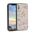 thumbnail image 1 of Compatible with iPhone XS Max Phone Case, Leaves-2 Case Men Women, Flexible Silicone Shockproof Case for iPhone XS Max, 1 of 1