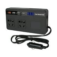 thumbnail image 4 of Car Inverter Power Inverter 12V To 110V Car Outlet Adapter 12V Inverter Black, 4 of 9