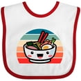 thumbnail image 3 of Inktastic Noodle Bowl Japanese Cute Ramen Kawaii Boys or Girls Baby Bib, 3 of 4