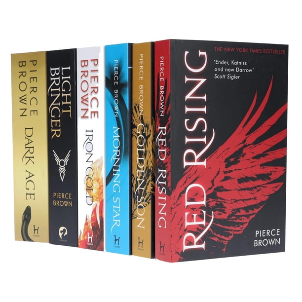 Set de libros DILIGIS Set de colección de 6 libros de la serie Red Rising