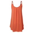 thumbnail image 4 of Made by Olivia Women's Ultra Comfy Loose Summer Pleated Spaghetti Adjustable Strap Camisole Tank Tops, 4 of 4