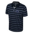 thumbnail image 2 of Men's Colosseum  Navy Penn State Nittany Lions Milk Steak Polo, 2 of 3