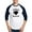 Blue/White, variant on CafePress - Class Of 2025 Graduate Hat - Cotton Baseball Jersey, 3/4 Raglan Sleeve Shirt