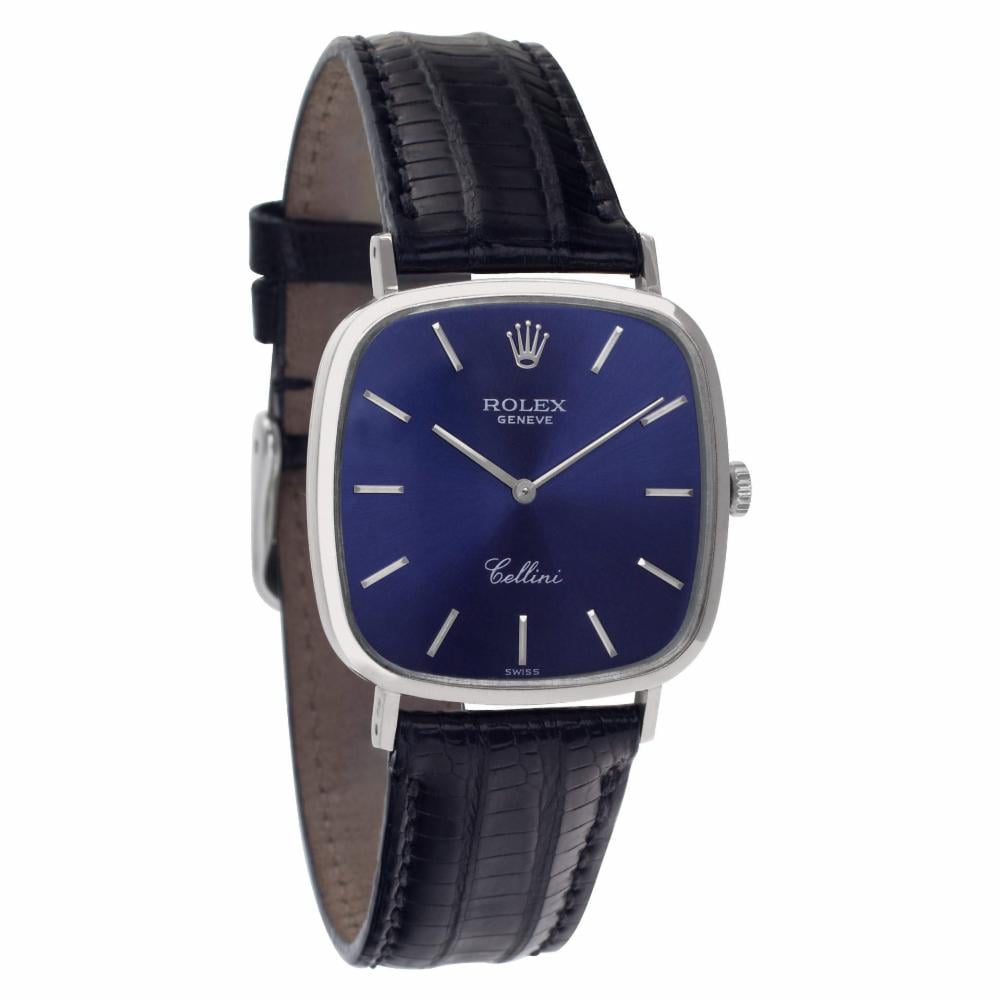 Pre-Owned Rolex Cellini 4114 Gold Watch 