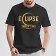 thumbnail image 2 of Dallas Texas TX Total Solar Eclipse Party 2024 T-Shirt – Celestial Event Graphic Tee for Men Women Kids, April 8 Totality Viewing Shirt, Lone Star State Space Lover Outfit, , Size 2XL, Color Black, 2 of 3