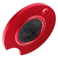 thumbnail image 1 of PTOOTP Pool Cue Tip Sander Aluminum Red 1Pcs Holds Chalk Better Billiard Games, 1 of 4