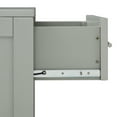 thumbnail image 5 of CROSLEY Armoire de Rangement Savannah Grise, 5 of 5