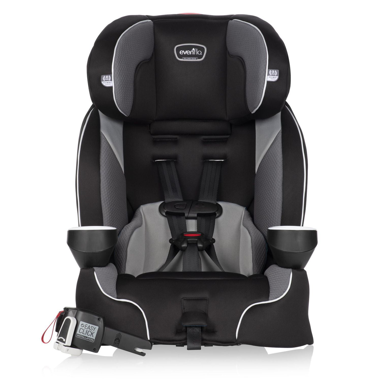 Evenflo SecureKid 2-In-1 Harness Booster Car Seat W/ Easy Click Evenflo SecureKid 2-In-1 Harness Booster Car Seat W/ Easy Click