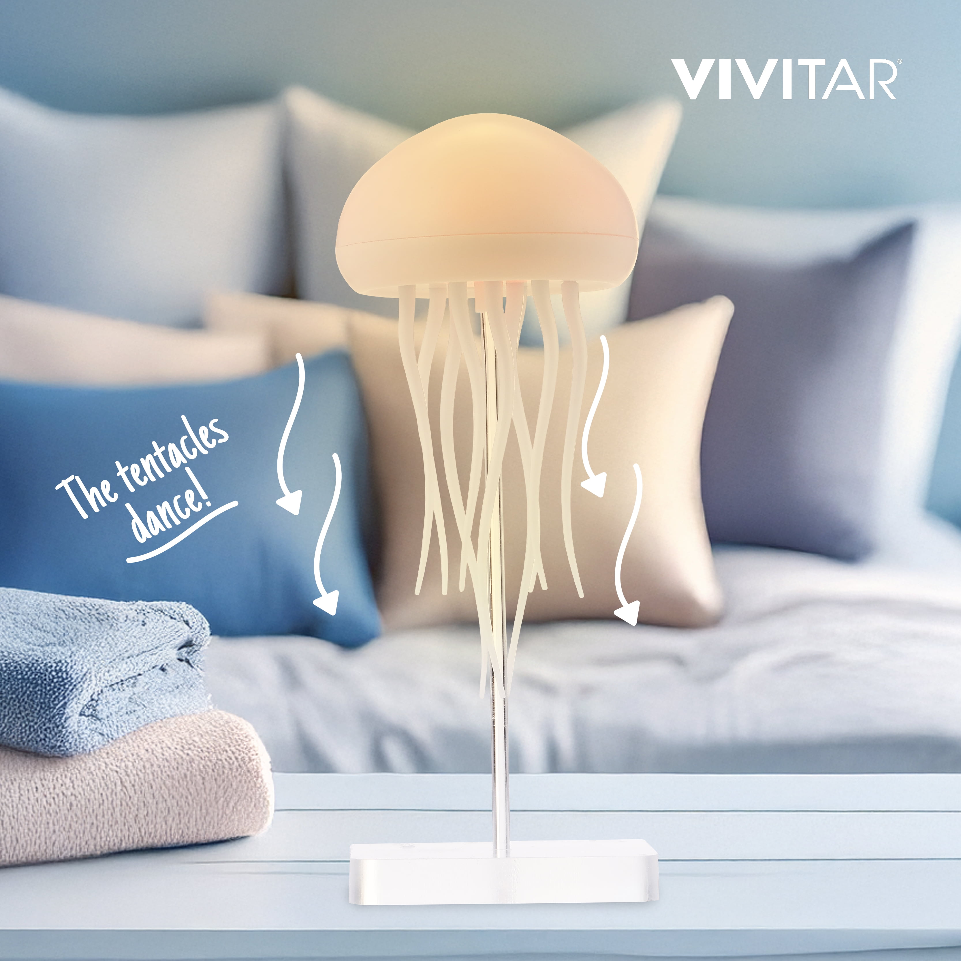 VIVITAR RGB Jellyfish Mood Light