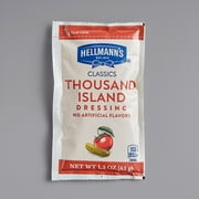 Hellmann's 1.5 oz. Thousand Island Dressing Packet - 102/Case