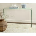 thumbnail image 1 of Safavieh Ambler Modern Glam Glass Console Table, 1 of 5