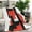 Red and Black, variant on Pioneer Floral Pattern Blanket,Comfortable Soft Flannel Throw Blanket,All Season,Warm Lightweight Blankets for Sofa Bed Couch Living Room Chair,30"x40"(80x100cm)