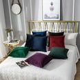 thumbnail image 4 of Decorative Lumbar Velvet Throw Pillow Covers ,Pack of 2 Luxury Soft Solid Cushion Cases for Sofa Couch, 4 of 6