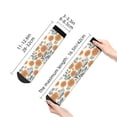thumbnail image 2 of Uemuo Sunflowers 5 Printed Crew Socks, Moisture-Wicking Socks, Athletic Socks for Men Breathable Cushion Socks Casual Sport Socks for Running Traveling, 2 of 6