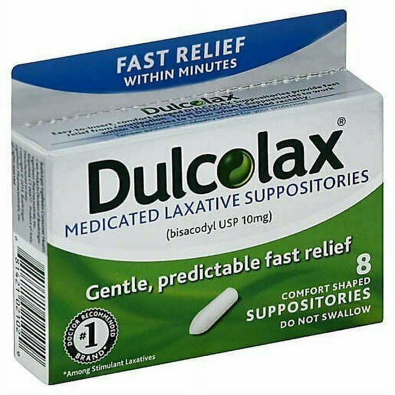Dulcolax® Bisacodyl Laxative Suppository #81421002102