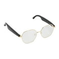 thumbnail image 1 of Gafas De Traducción De Idiomas, BLE 6.0 Nota De Voz En Tiempo Real Gafas Inteligentes TR De Metal Música Y Llamadas De Alta Precisión Con Lente Anti Luz Azul Para, 1 of 7