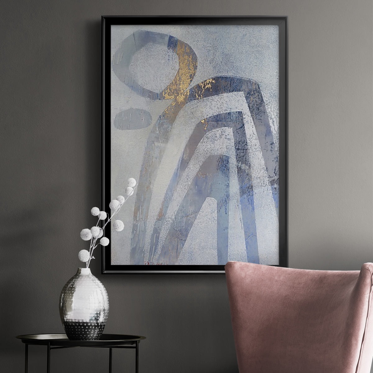 Linx IV Premium Framed Print, in Gold, Black, or Silver - Ready to Hang