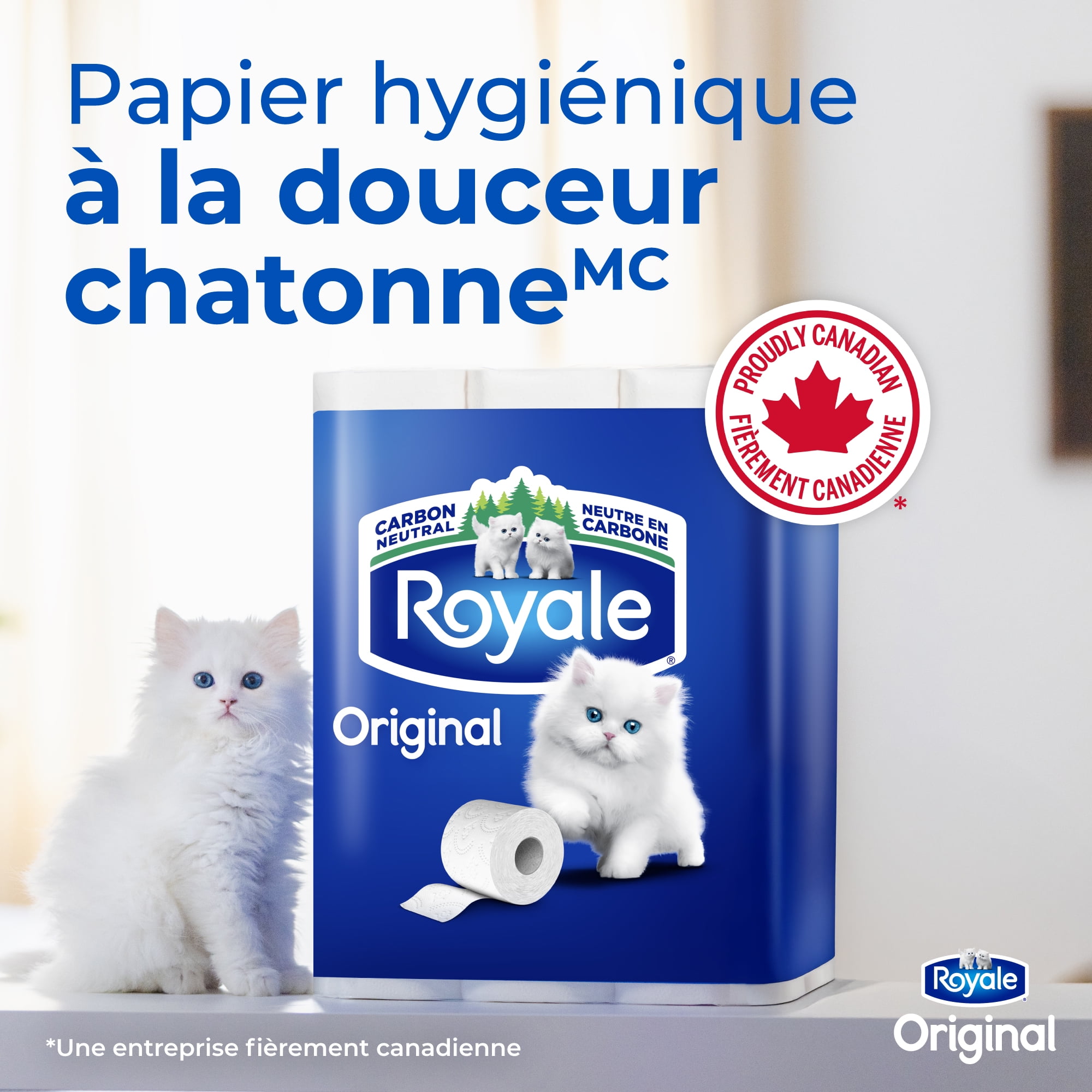 Royale Original, 2 Ply Toilet Paper, 30 Equal 62 Bathroom Tissue Rolls, 251 Toilet Paper Sheets per Roll