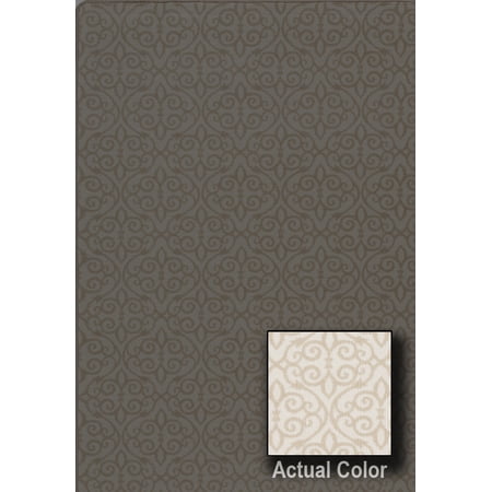 Milliken Imagine Area Rug TREASURED Treasured Raw Silk Scrolls Swirls 5 4 x 7 8 Rectangle