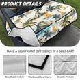 thumbnail image 6 of Whosucclay Sailboat Island Cover, Washable 4 Pockets Blanket Cushion Cover for More 2 Person Seats Durable Golf Cart Seat Towel Blanket, 52.36 x 32.28 inch, 6 of 7