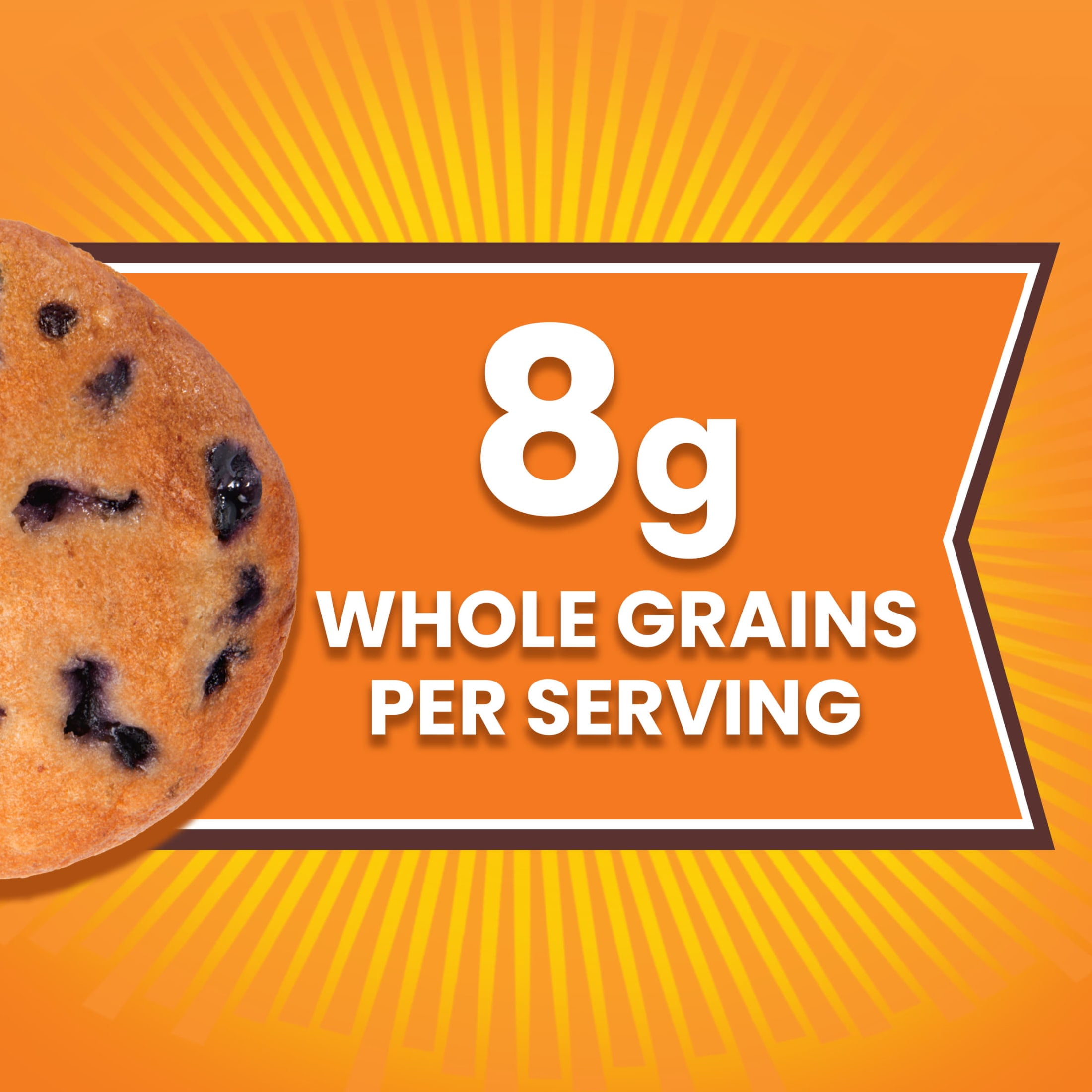 Thomas' Blueberry Oat Muffin Tops, 6 packs, 10.5 oz