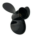 thumbnail image 2 of Boat Propeller 9 1/4X10 for JOHNSON Outboard 3 Blades Aluminum 13 Tooth 9.25X10, 2 of 3