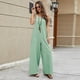 thumbnail image 5 of Mono informal para mujer, pantalones sueltos sin mangas, mono con bolsillos Adepaton BST3000491-2, 5 of 5