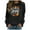 Black, variant on Long Sleeve Fall T-Shirt for Women Crewneck Thanksgiving Tops Casual Thankful Pumpkin Turkey Graphic Tees