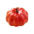 thumbnail image 3 of Fall Artificial Pumpkins Harvest Pumpkin Faux Foam Pumpkin for Fall Autumn Season Halloween Thanksgiving Harvest Holiday Festive Tabletop Decoration 6.5x9cm Dark Orange, 3 of 9