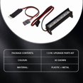 thumbnail image 4 of Rc Techo del Coche Led Barra de Luz 70mm Reflector de Luz para 1/10 Trxxas Trx4 Trx6 G63 para Axial Scx10 D90 Crawler, 4 of 5