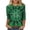 Army Green 1, variant on Blouses for Women 3/4 Sleeve,St Patricks Day Shirts Women 2026 Tie Dye 3/4 Sleeve Irish Shamrock Casual Tees Clover Graphic Paddys Tops
