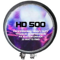 MR DJ HD-500 500 WATTS 1" High-Frequency Compression Driver Tweeter Horn