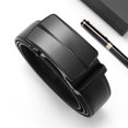 thumbnail image 7 of GAEKEAO Leather Ratchet Belt for Men Automatic Adjustable Click Buckle Belts for Dress Casual Trim to Fit with Gift Box, 7 of 7