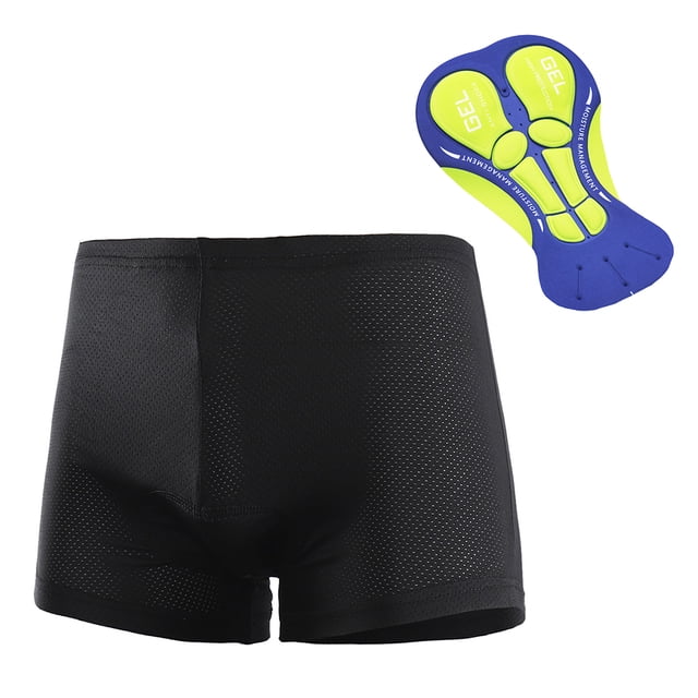 Arsuxeo Ropa interior de ciclismo para hombre Transpirable Gel 3D Acolchado Bicicleta Bicicleta