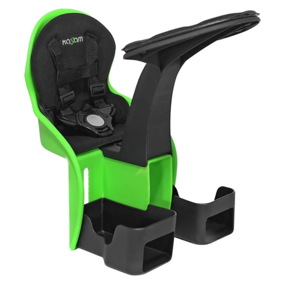Asiento para niños de bicicleta KaZAM Classic verde 15 kg