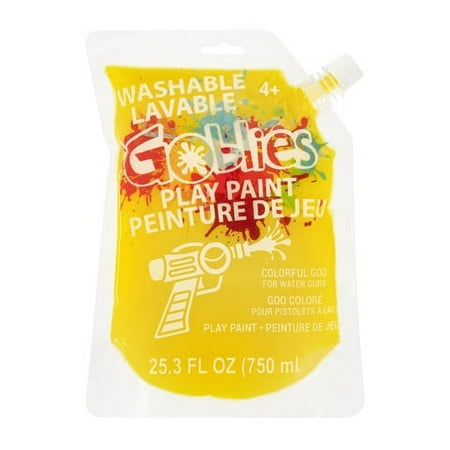 Goblies Play Paint 25.3 oz Yellow Matte Art Paints & Pigment Powders