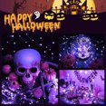 thumbnail image 2 of Guirnalda de luces solares JMEXSUSS, paquete de 4, 33 pies, color morado, 100 LED, 2 of 9