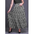 thumbnail image 2 of Bimba Printed SkirtsÂ&nbsp;ForÂ&nbsp;Women Long Length 5 Tier Cotton Skirt Boho Clothing, 2 of 5