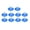 Blue, variant on Xirurus 10-Piece 3.94" / 10cm Soccer Disc Cones High Flower Mouth Large Marker Training Corner Obstacle Disc Set For Football Practice And Outdoor Sports Drills - Green