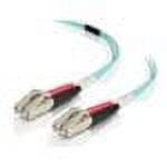 UPC: 0757120009979 | C2G 1m LC-LC 50/125 Duplex Multimode OM4 Fiber Cable – Aqua – 3ft – patch cable – 3.3 ft – aqua
