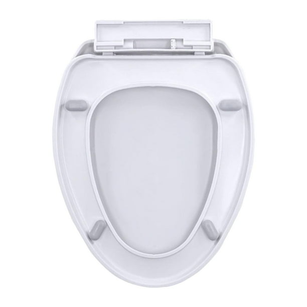 Tapa de asiento de inodoro, silenciosa, accesorios, fácil de limpiar, reemplazo simple para la tapa de la tapa del inodoro para el baño doméstico, par Tipo V